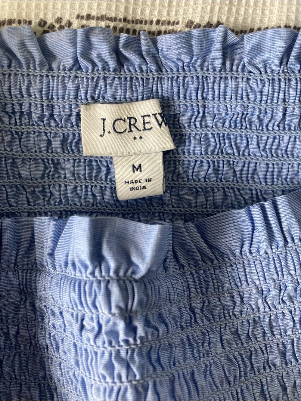 J Crew Ruched Ruffle Tank Top